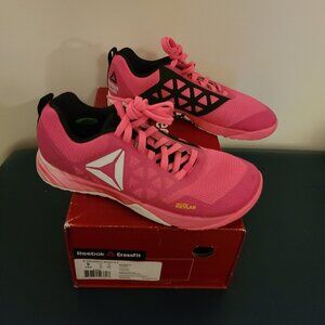 Women's Crossfit Reebok Nano 6.0 Size 9 Pink/Rose/Black/White